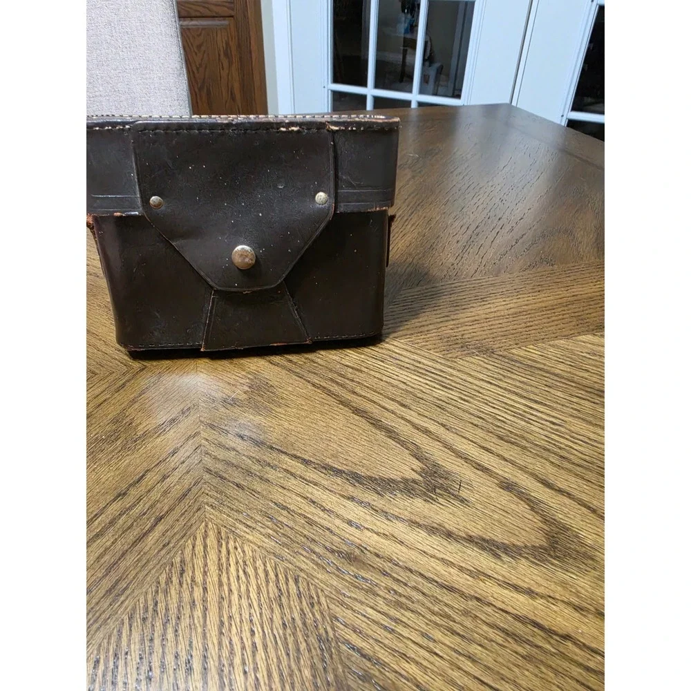 Vintage Argus C3 35mm Rangefinder Tan Camera The Brick w/ Flash & Leather Case